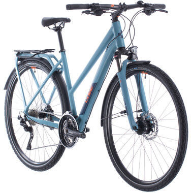 Bicicleta de viaje CUBE KATHMANDU PRO TRAPEZ Mujer Azul 2020 0
